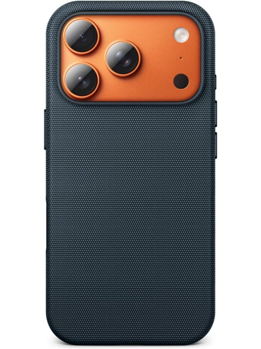 iPhone 17 Pro Blue Techwoven Drop Protection Shockproof Skin-Friendly Case